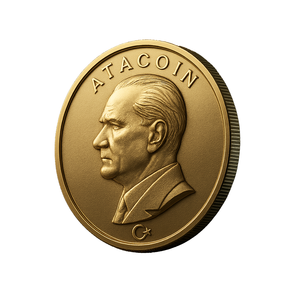 ATACOIN — Mustafa Kemal Atatürk kabartma profilli altın hatıra parası